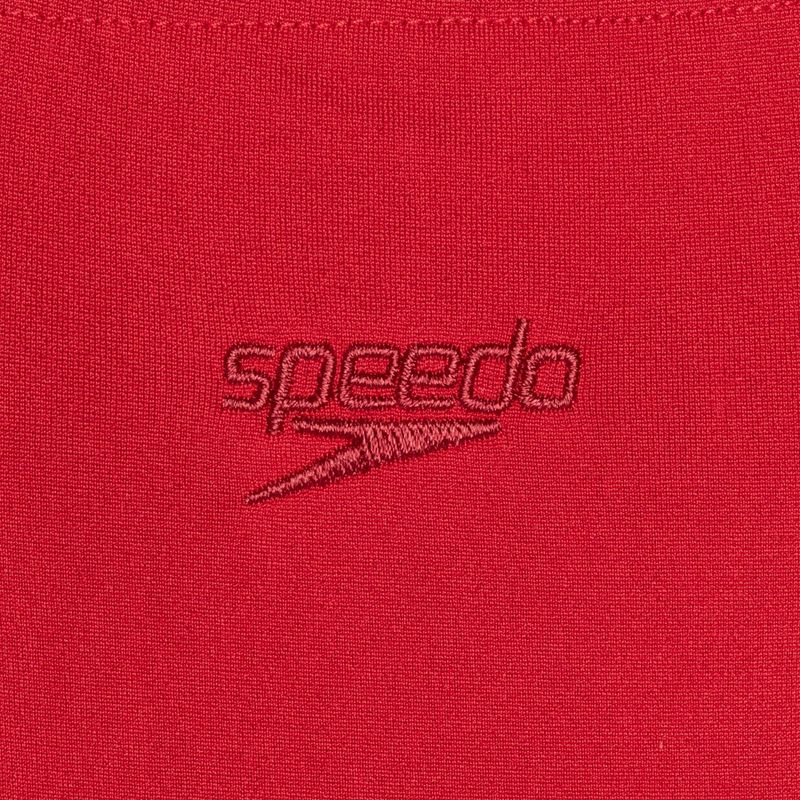 Costume intero Speedo ECO Endurance+ Medalist rosso per bambini 3