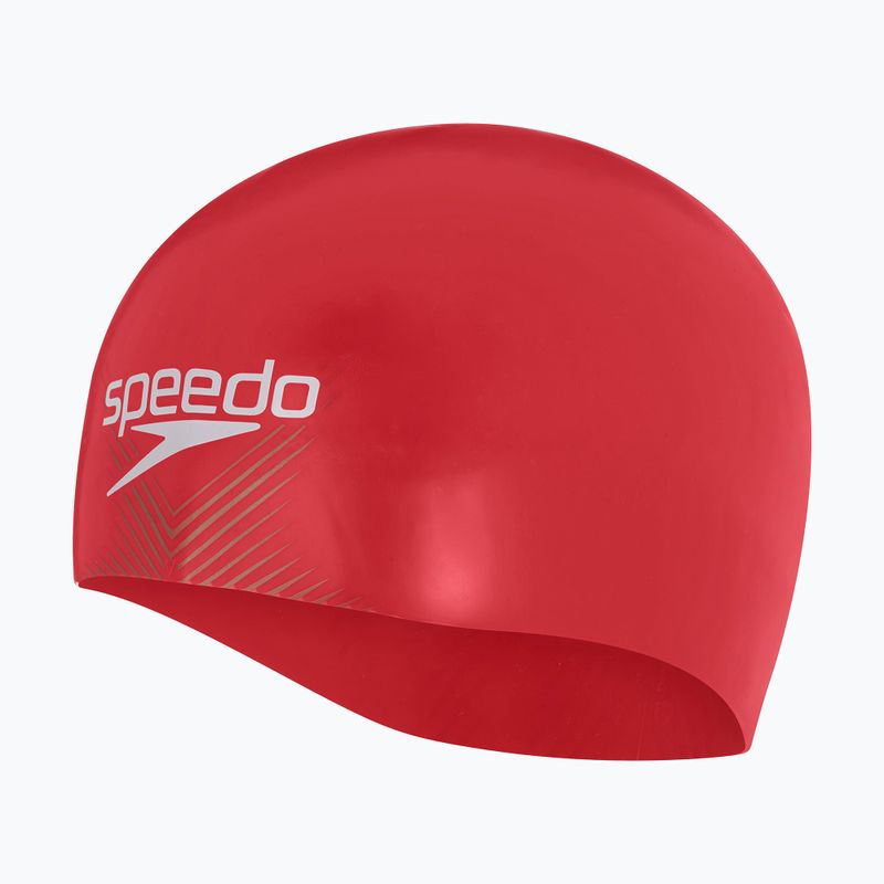 Speedo Fastskin cuffia da bagno phoenix rosso/oro rosa 4