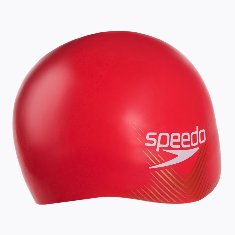 Speedo Fastskin cuffia da bagno phoenix rosso/oro rosa