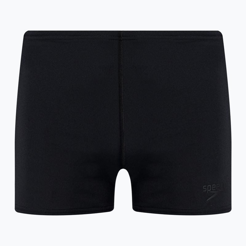 Boxer da bagno Speedo Tech Panel uomo nero/papaya punch/usa charcoal