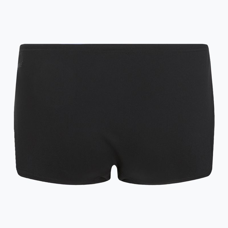 Speedo uomo Allover Digital 14cm Slip nero/rosso boxer nuoto 2