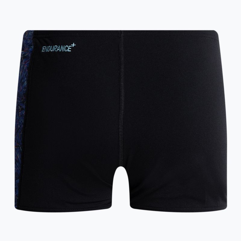 Speedo Digital Allover Panel - costume da bagno per bambini nero/marino 2