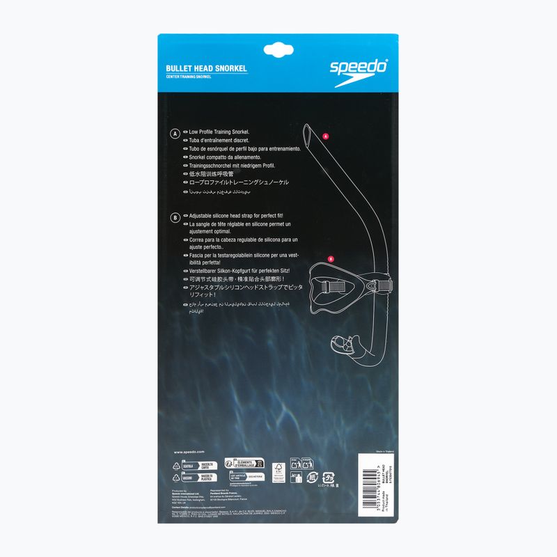 Speedo Bullet Head snorkel a carbone 3