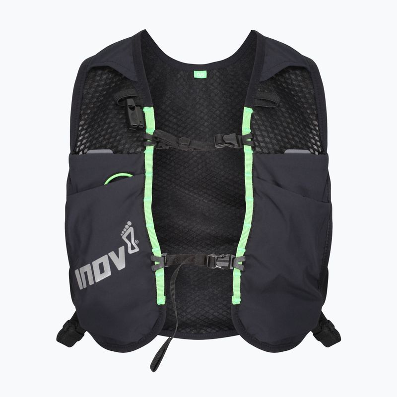 Zaino da corsa Inov-8 VentureLite 4 nero/verde 3