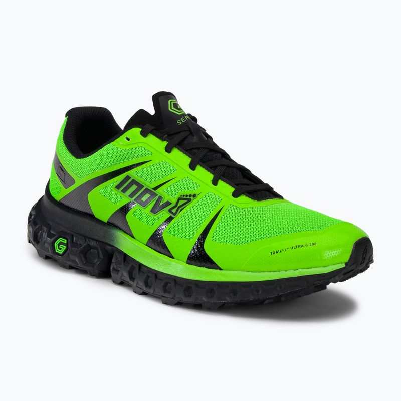 Scarpe da corsa da uomo Inov-8 Trailfly Ultra G300 Max verde/nero