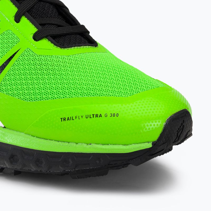 Scarpe da corsa da uomo Inov-8 Trailfly Ultra G300 Max verde/nero 9
