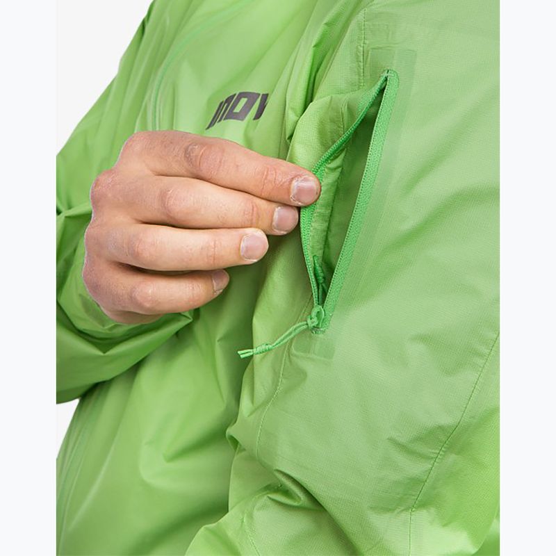 Giacca da corsa da uomo Inov-8 Raceshell Pro FZ verde 6