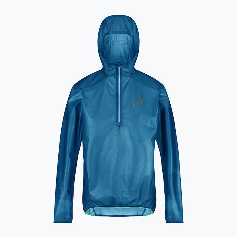 Inov-8 Raceshell Giacca da corsa mezza zip blu