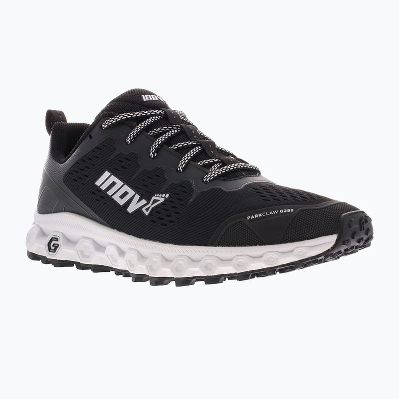 Scarpe da corsa da uomo Inov-8 Parkclaw G280 nero/bianco 11