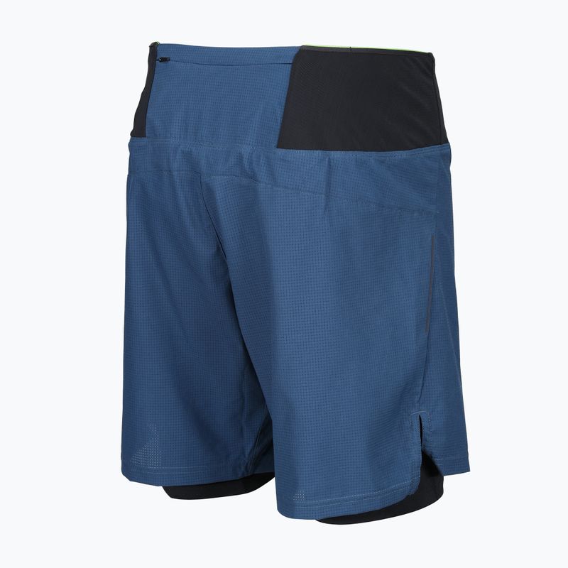 Pantaloncini da corsa Inov-8 TrailFly Ultra 7" 2in1 da uomo, navy 4