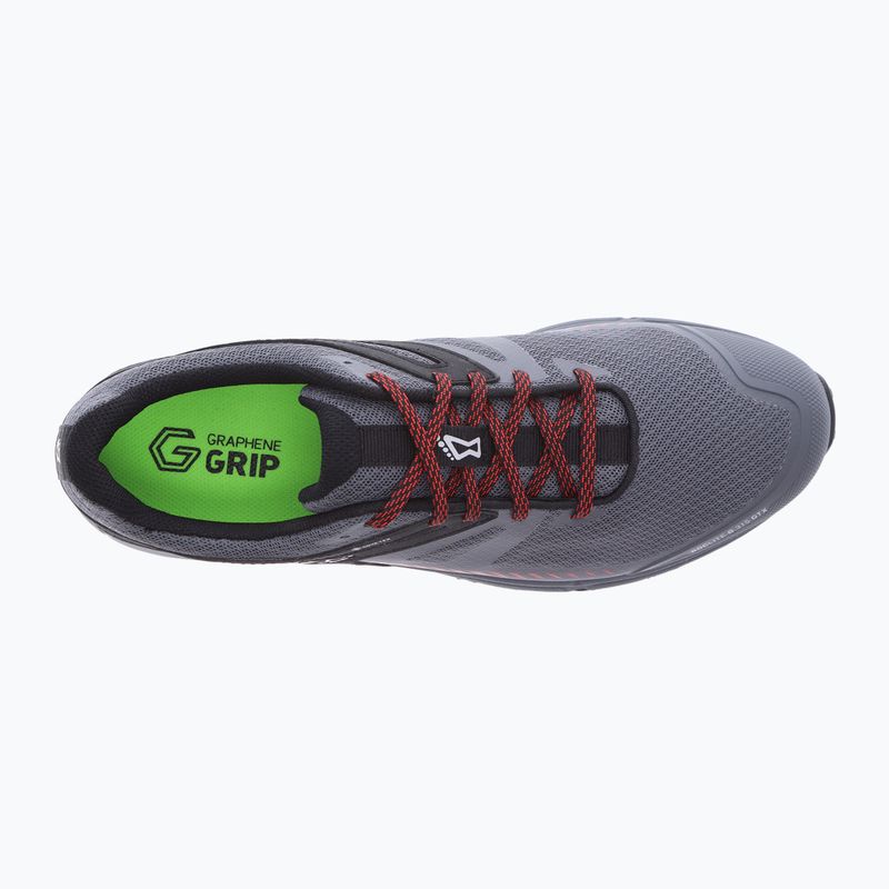 Scarpe da corsa da uomo Inov-8 Roclite G 315 GTX V2 grigio/nero/rosso 16