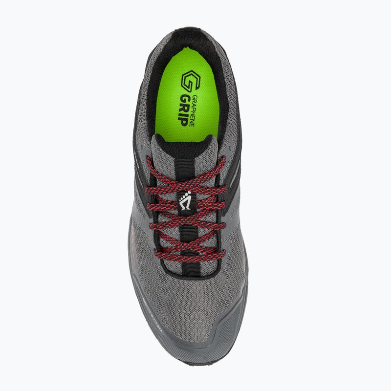 Scarpe da corsa da uomo Inov-8 Roclite G 315 GTX V2 grigio/nero/rosso 6