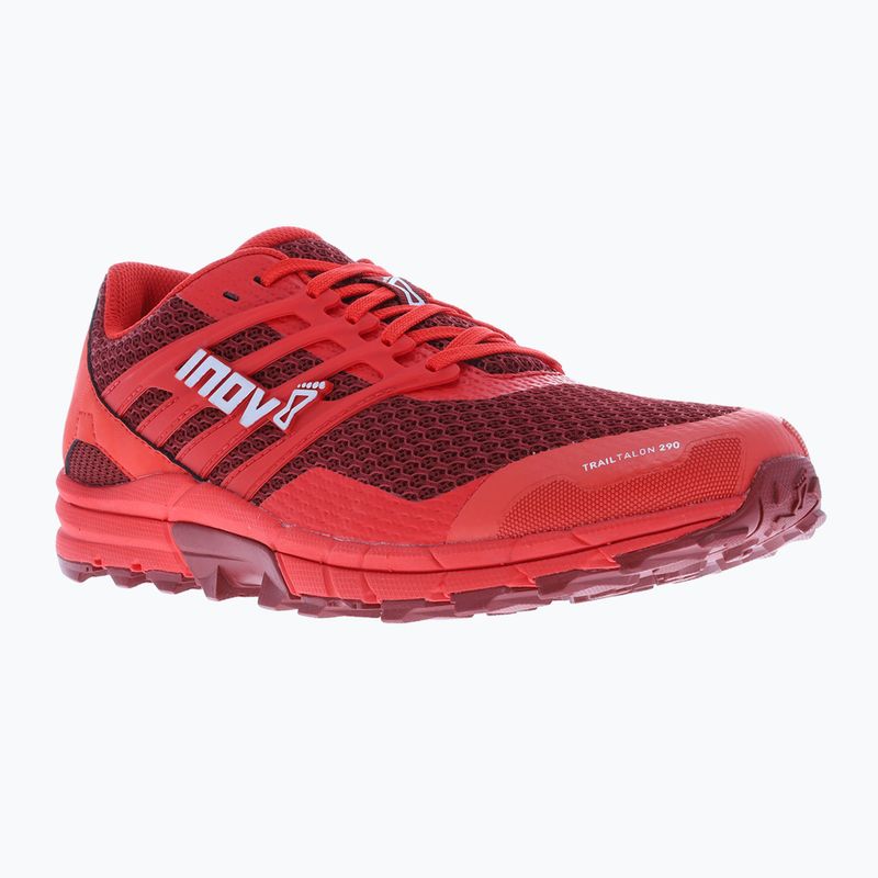 Scarpe da corsa Inov-8 Trailtalon 290 rosso scuro/rosso da uomo 11