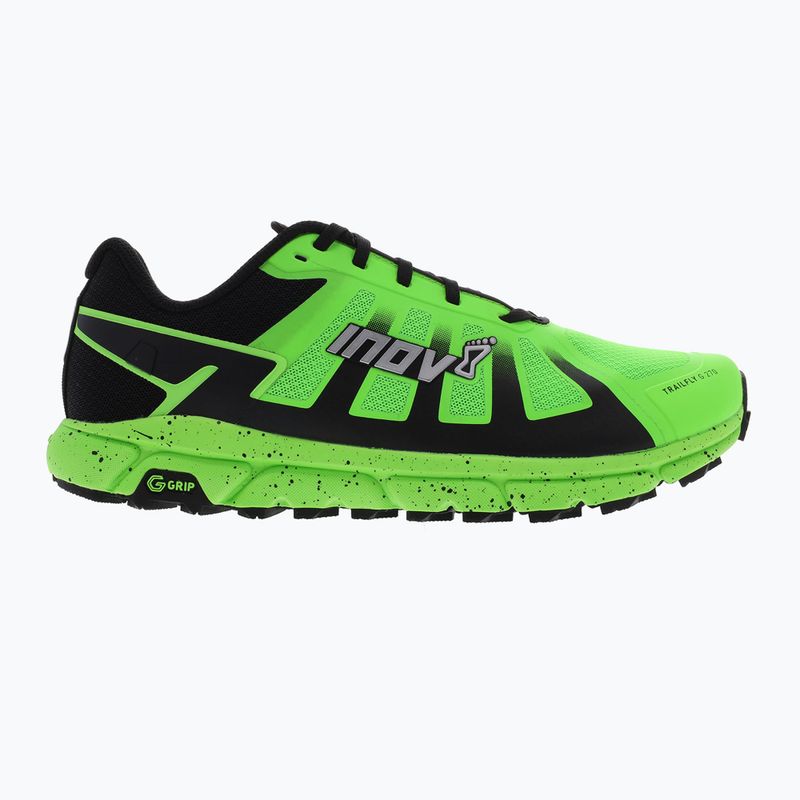 Scarpe da corsa da uomo Inov-8 Trailfly G 270 V2 verde/nero 11