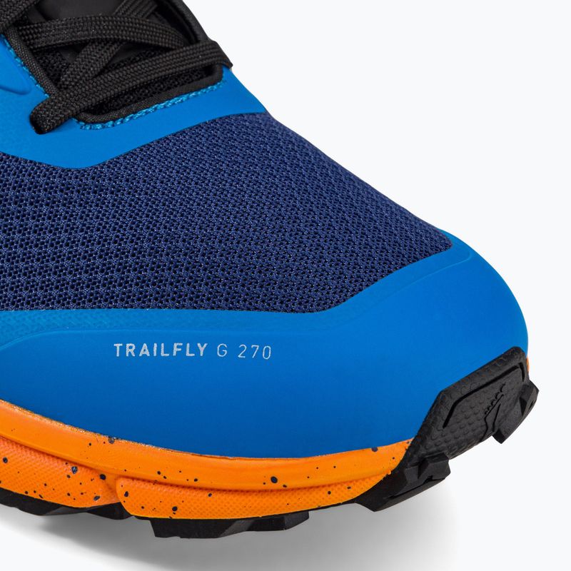 Scarpe da corsa da uomo Inov-8 Trailfly G 270 V2 blu/nectar 7