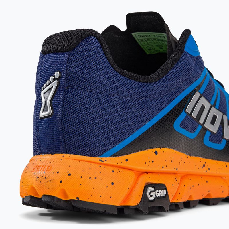 Scarpe da corsa da uomo Inov-8 Trailfly G 270 V2 blu/nectar 9