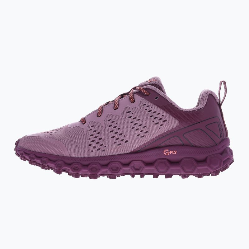 Scarpe da corsa da donna Inov-8 Parkclaw G280 lilla/viola/corallo 3