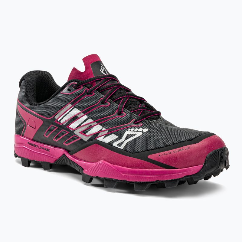 Scarpe da corsa da donna Inov-8 X-Talon Ultra 260 V2 nero/sangria