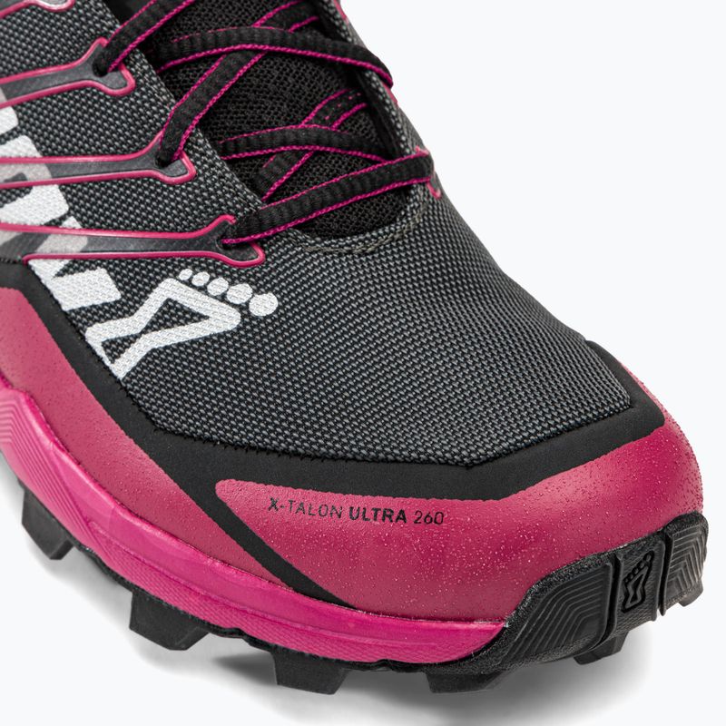 Scarpe da corsa da donna Inov-8 X-Talon Ultra 260 V2 nero/sangria 7