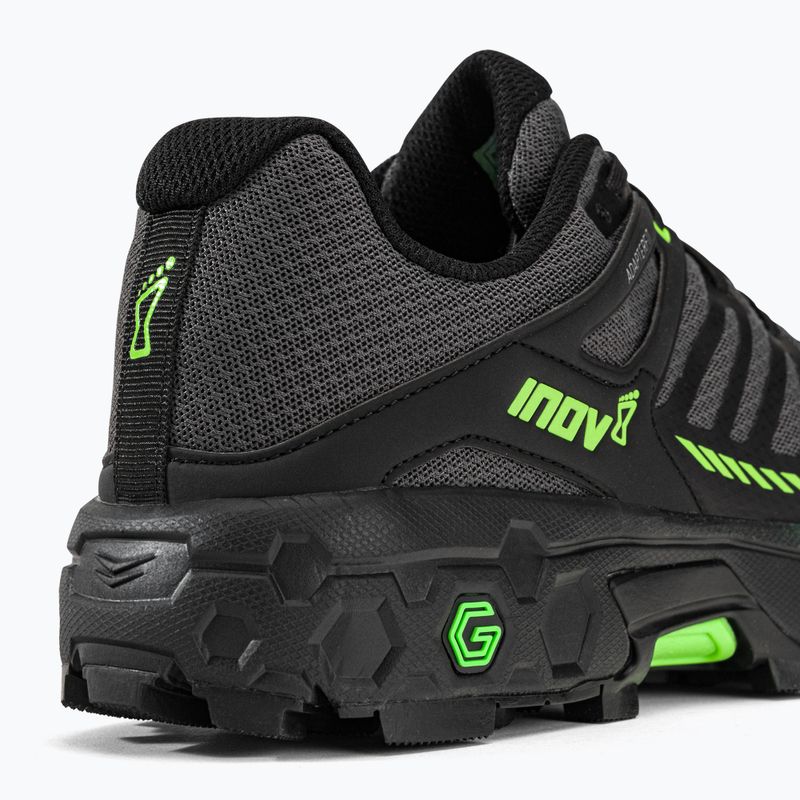 Scarpe da corsa da uomo Inov-8 Roclite Ultra G 320 nero/verde 11