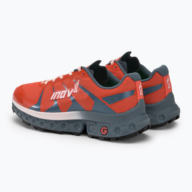 Scarpe da corsa da donna Inov-8 Trailfly Ultra G300 Max corallo/grafite 5