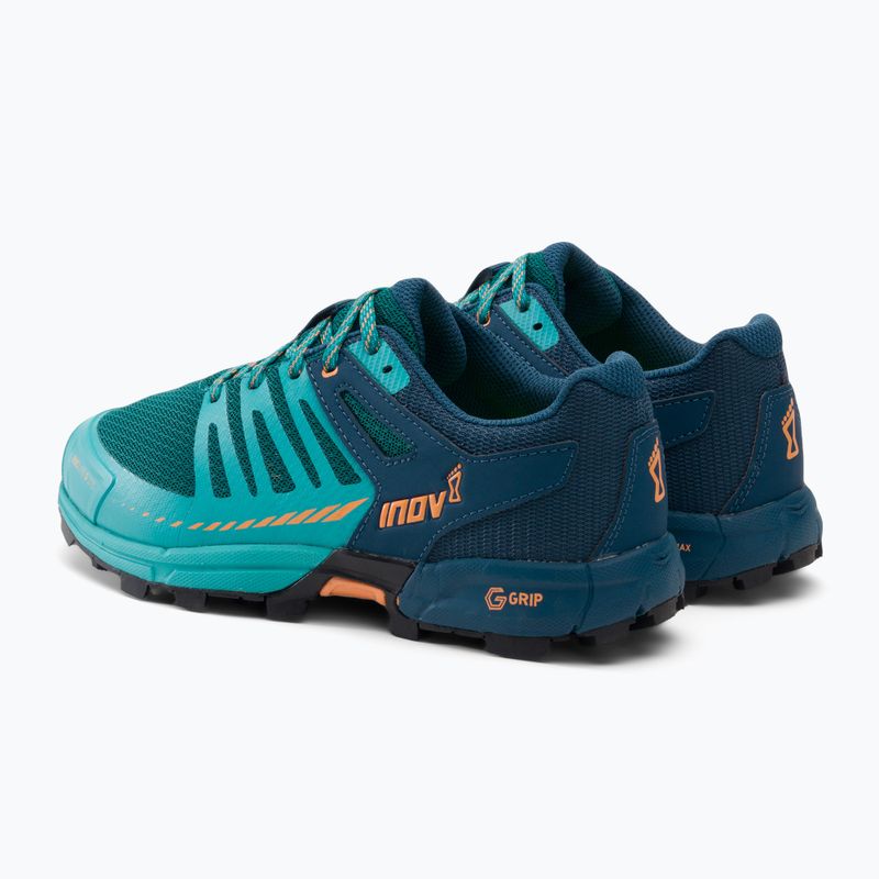 Scarpe da corsa da donna Inov-8 Roclite G 275 V2 teal/navy/nectar 3