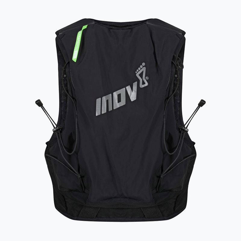 Gilet da corsa Inov-8 Ultrapack Pro 2in1 nero/verde 4