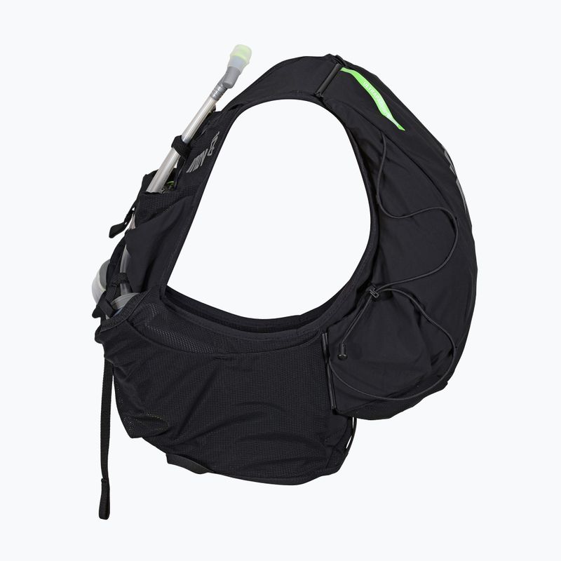 Gilet da corsa Inov-8 Ultrapack Pro 2in1 nero/verde 5