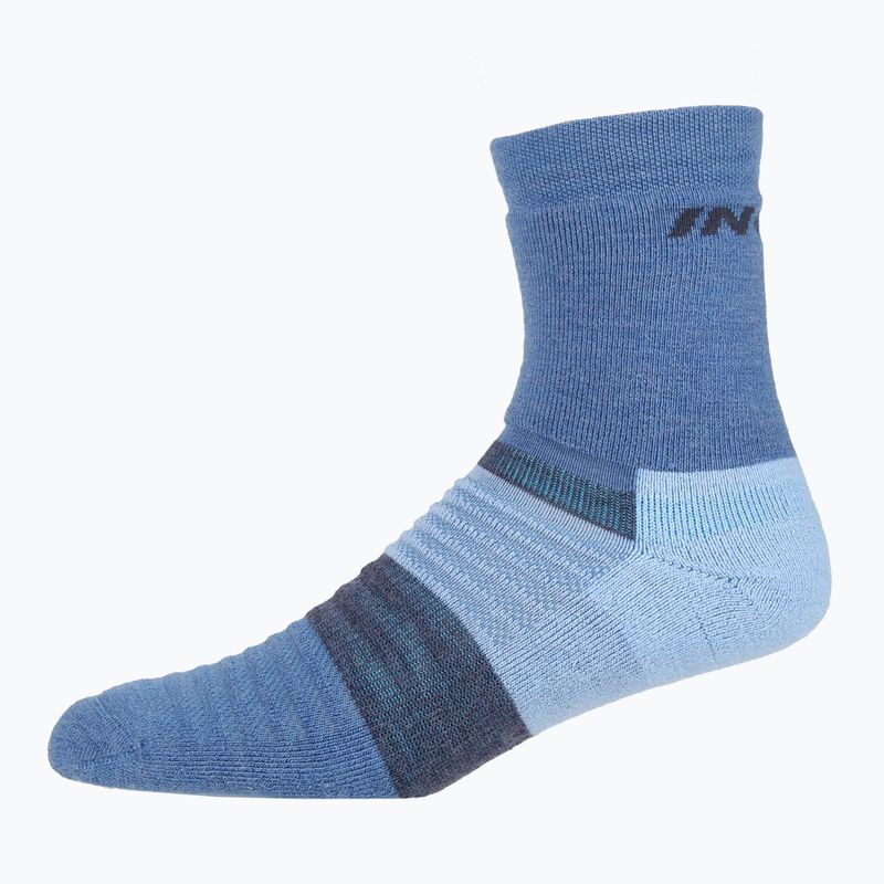 Inov-8 Active Merino+ calzini da corsa grigio/melange 6