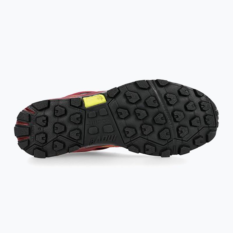 Scarpe da corsa da uomo Inov-8 Roclite Ultra G 320 rosso scuro/rosso/giallo 9