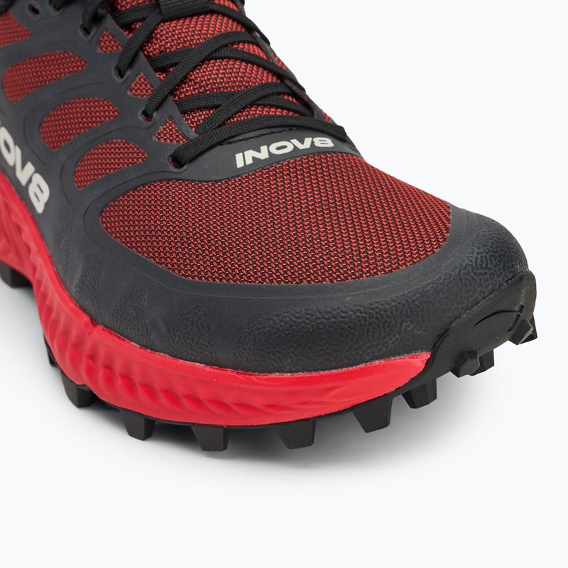 Scarpe da corsa da uomo Inov-8 Mudtalon rosso/nero 7