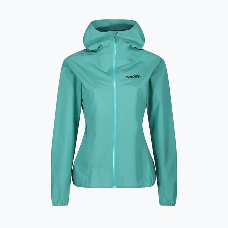 Giacca da corsa donna Inov-8 Stormshell FZ V2 aqua