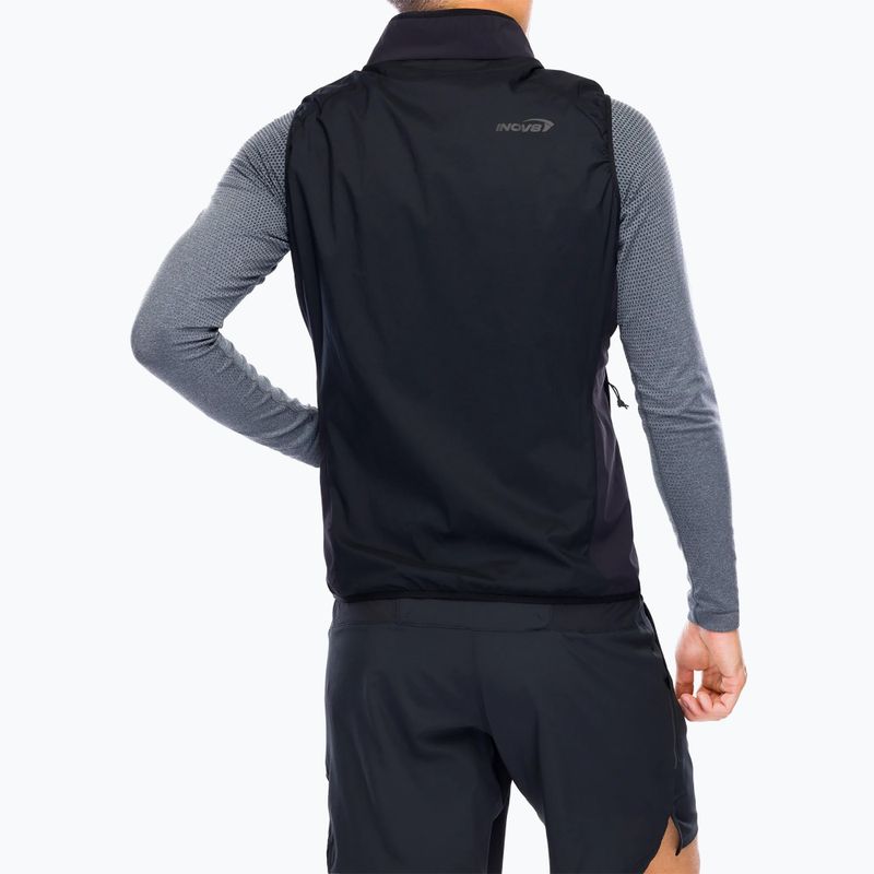 Inov-8 Performance Hybrid nero, smanicato da corsa da uomo 2