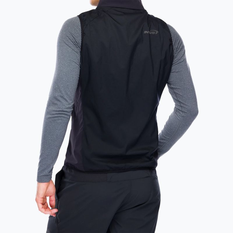 Inov-8 Performance Hybrid nero, smanicato da corsa da uomo 4