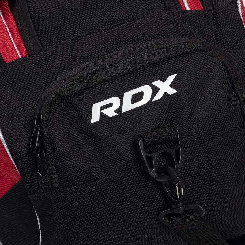 RDX Gym Kit borsa da allenamento nero/rosso 5