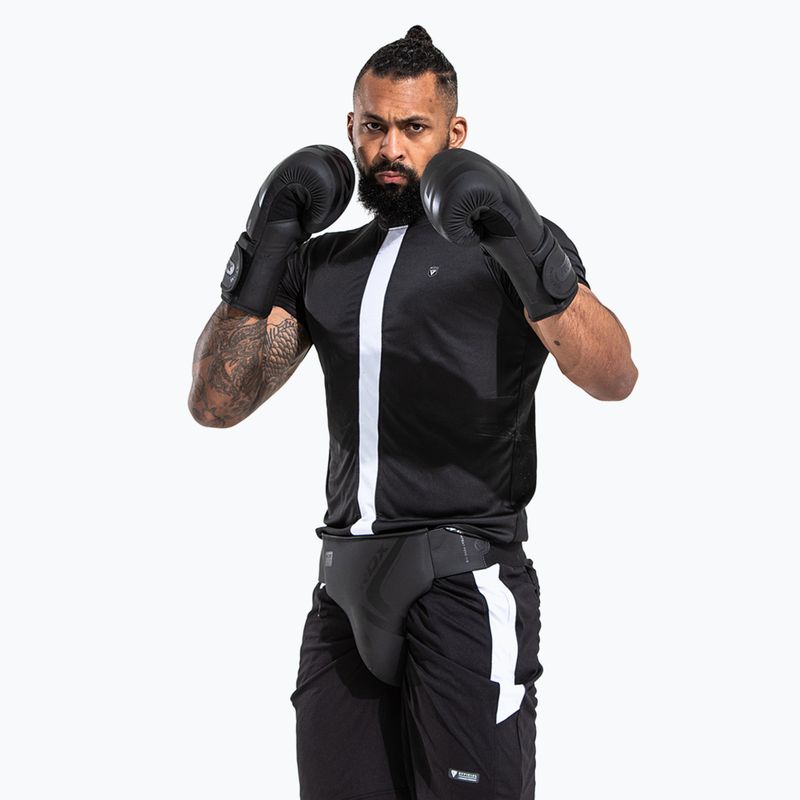 Guanti da boxe RDX T15 nero opaco 8
