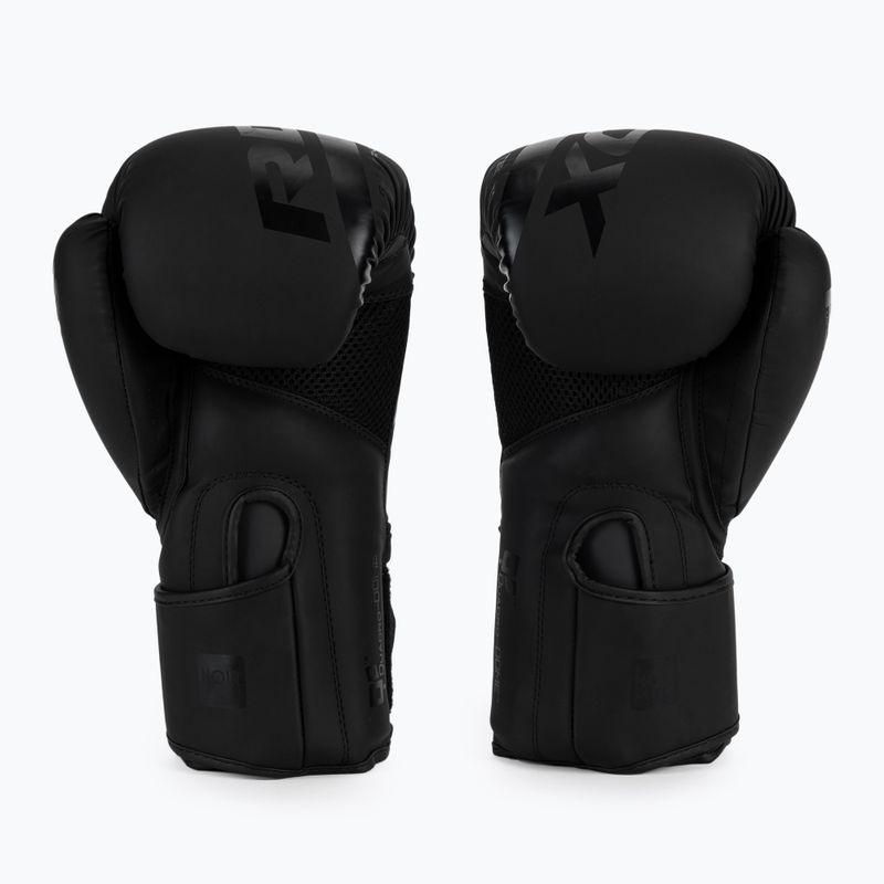 Guanti da boxe RDX T15 nero opaco 2