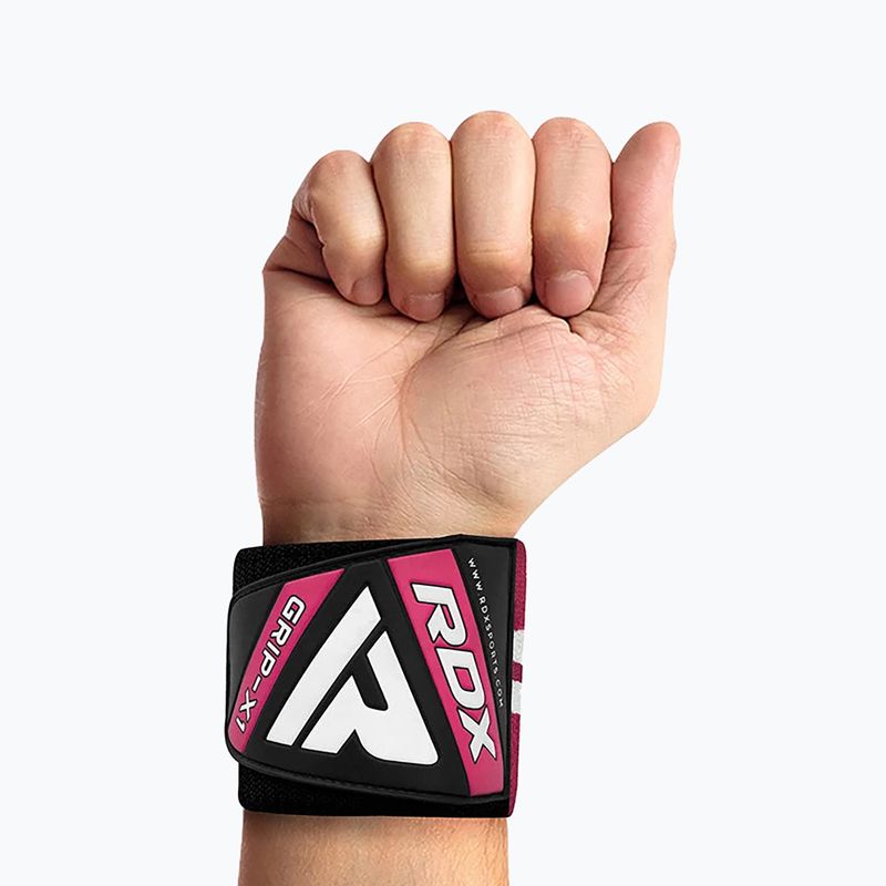 Tutori per polso RDX Wrap W4 pink 3