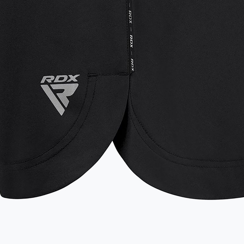 Pantaloncini da allenamento da uomo RDX T15 nero 4