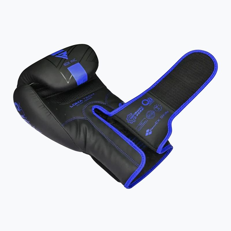 Guantoni da boxe Rękawice RDX F6 blue 4