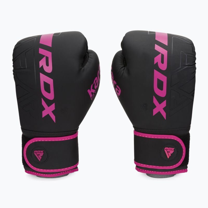 Guanti da boxe RDX F6 rosa opaco