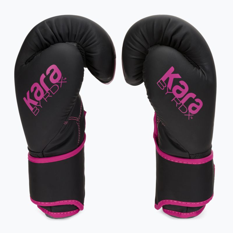 Guanti da boxe RDX F6 rosa opaco 4