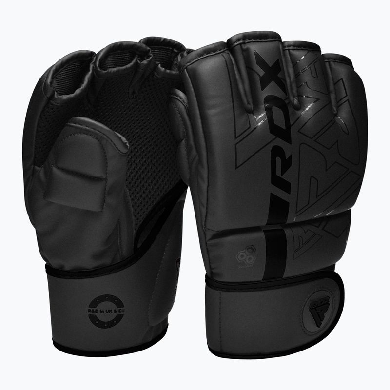 Guanti RDX Grappling F6 nero 2