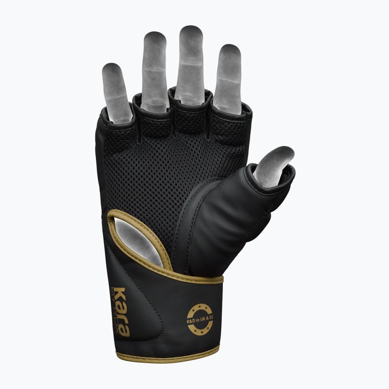 Guanti RDX Grappling F6 oro 3