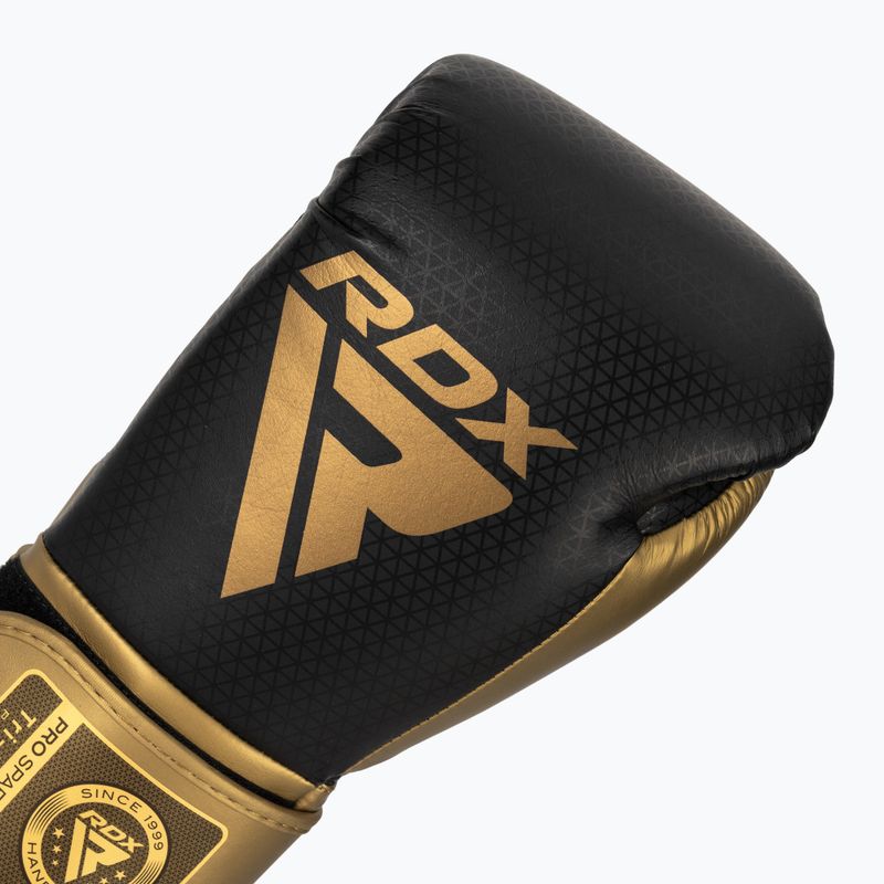 RDX L2 Mark Pro Guantoni da boxe da combattimento con gancio e anello d'oro 5