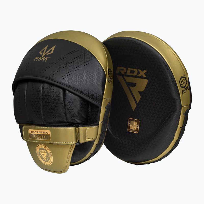 RDX L1 Mark Pro Boxing Training Pads golden