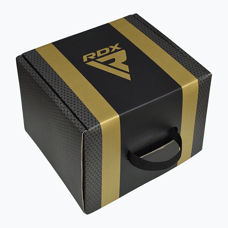 RDX L1 Mark Pro Guancia Casco da boxe allenamento Head Guard dorato 4