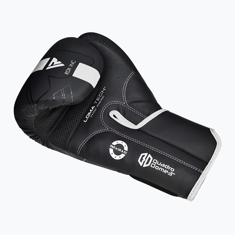 RDX F6 Kara Guanti da allenamento per la boxe, bianco 3