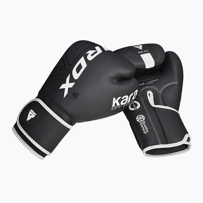 RDX F6 Kara Guanti da allenamento per la boxe, bianco 6