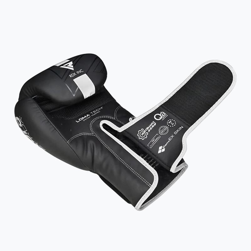 RDX F6 Kara Guanti da allenamento per la boxe, bianco 8